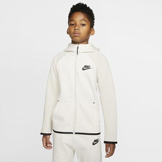 Jachete Nike Sportswear Tech Fleece Full-Zip Baieti Maro Deschis Negrii | FMUQ-34678
